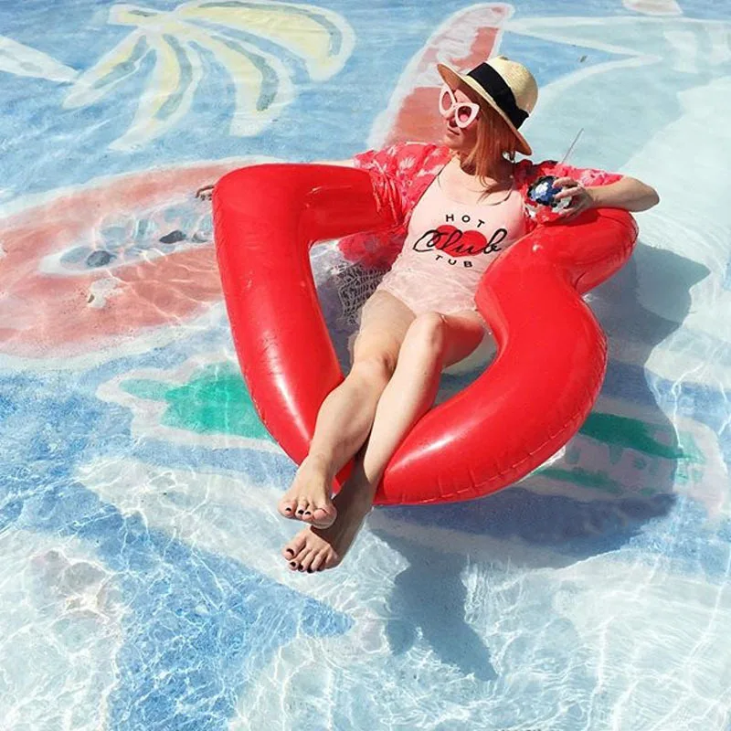 

120cm Red Pink Heart Shape Swimming Ring Children Adult Rose Gold Pink Inflatable Pool Float Water Fun Toys Hot boia