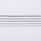 5 млот 1,3-2,5 мм позолоченное Серебрянное ожерелье с застежкой и подвеской цепочка для изготовления ювелирных изделий DIY фурнитура запас аксессуары