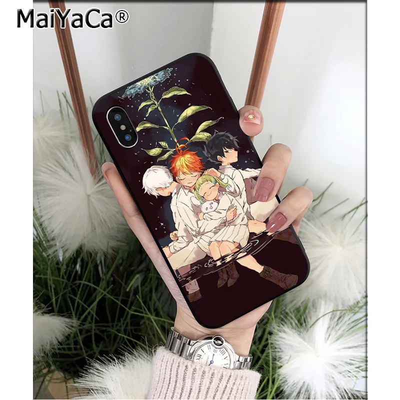 MaiYaCa аниме обещанный Neverland TPU мягкие Аксессуары для телефона чехол iPhone X XS MAX 6 6S 7 7plus