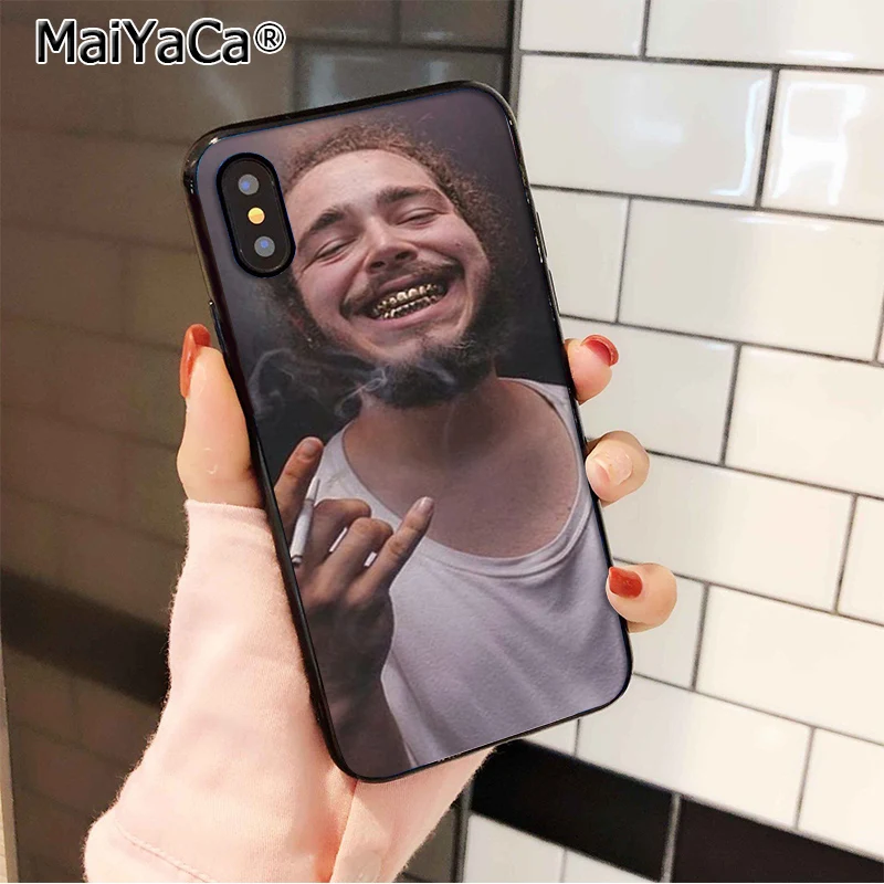 MaiYaCa Post Malone уникальный дизайн высокое качество чехол для телефона Apple iPhone 5 5s XS SE X 8