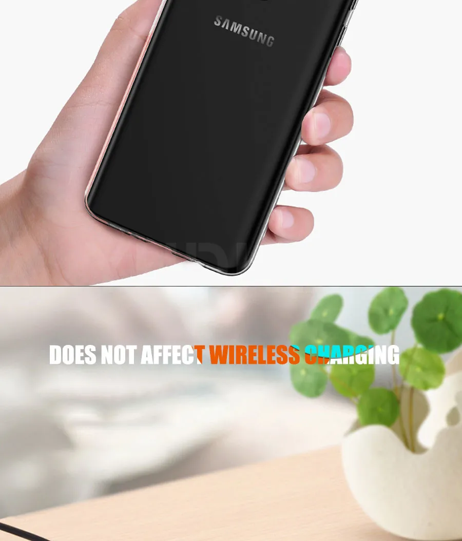 Чехол для телефона samsung Galaxy S10 S9 S8 Plus S10e S7 Edge Note 8 9 A6 A8 Plus мягкий прозрачный силиконовый прозрачный чехол s Cover