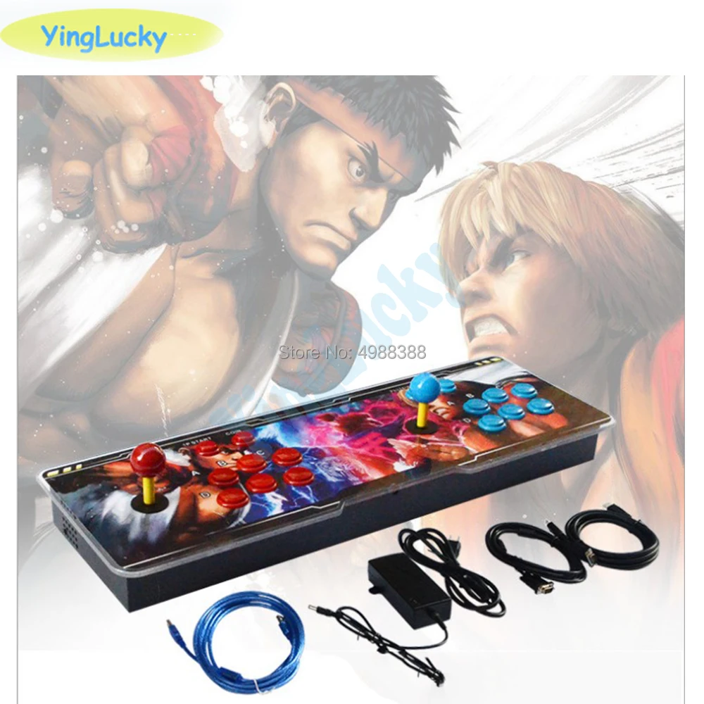 3D Аркада Pandora box 6s 1388 в 1 аркадная игровая консоль для ТВ ПК PS3 монитор Поддержка HDMI VGA USB Pandora видео аркадная