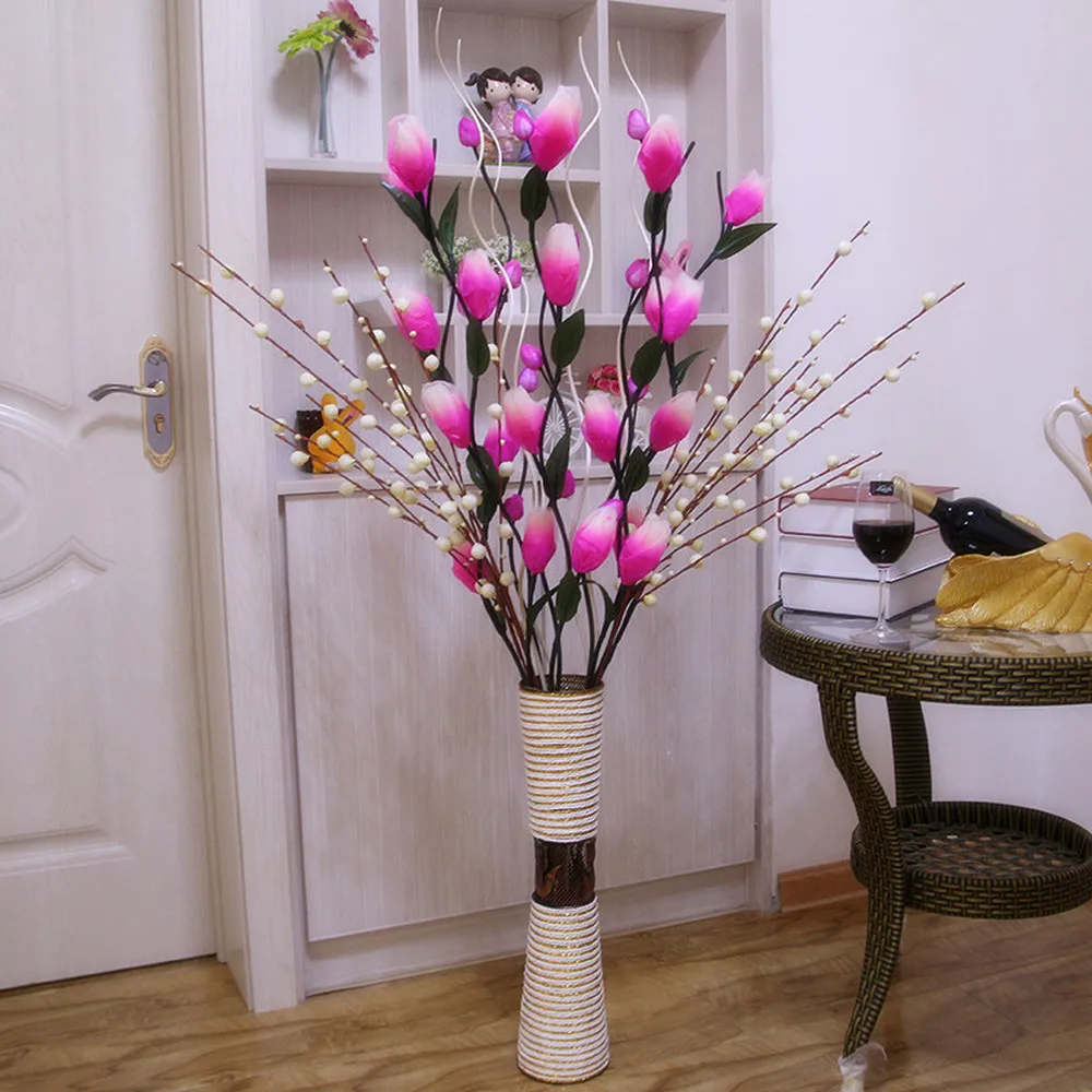 

A PCS Veins dried flower landing dry flowers flower arrangement tulip home decoration (Without flowers) AP5301348