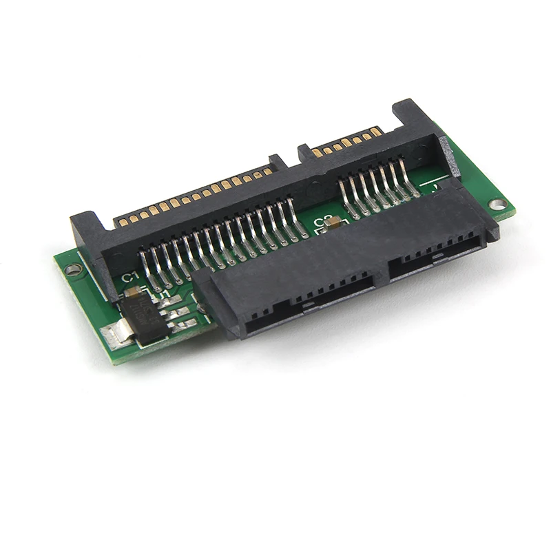 50 шт./лот 1 8 Micro Sata 7 + 2pin 16 Pin SSD Female к 2 5 15pin Male Adapter|Компьютерные кабели и разъемы| |