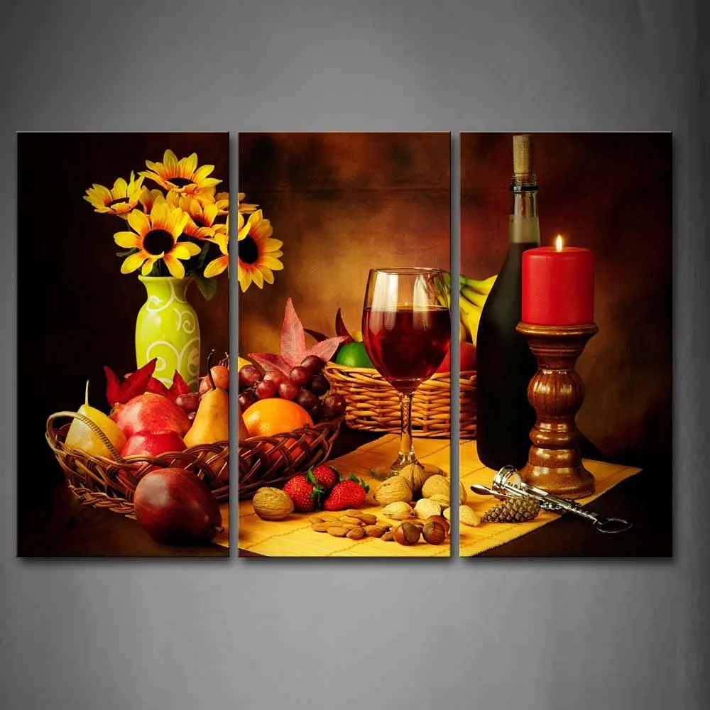 Настенная картина в рамке 3 шт. подарок украшение для дома печать на холсте