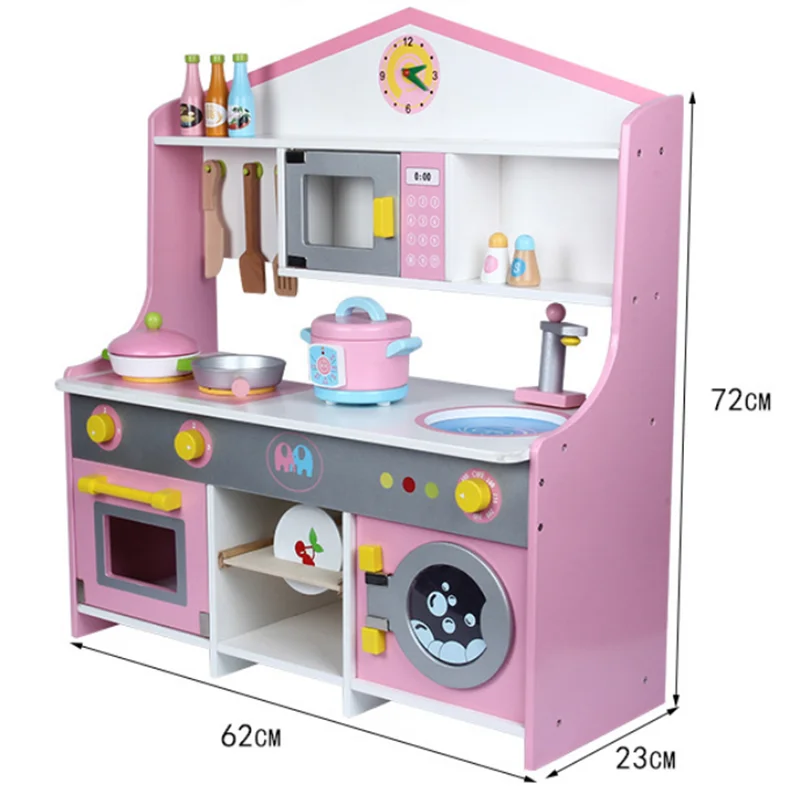 children's toys simulation kitchen set play imitate chef light Kitchen Sets Kindergarten Role Playing Baby COOK FUN game | Игрушки и