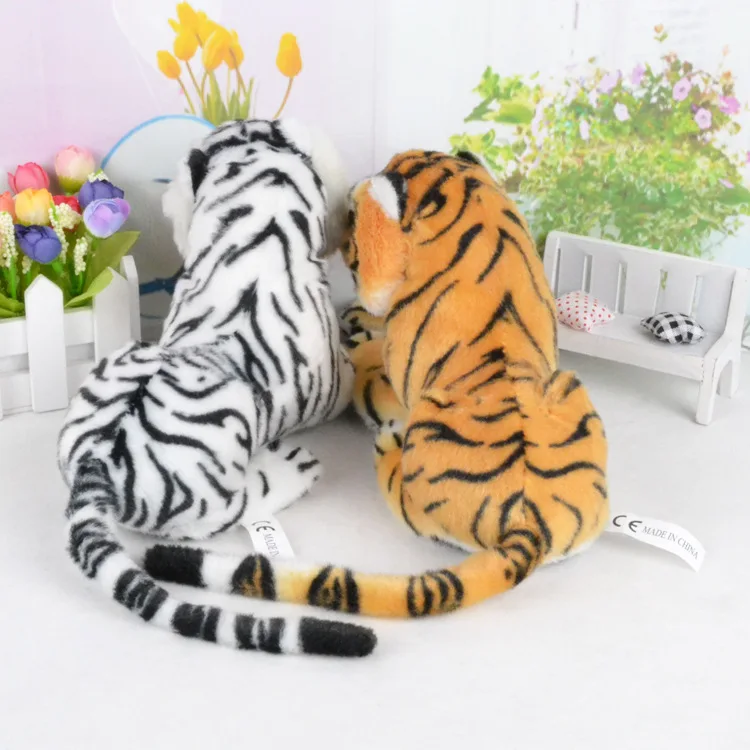 25 см Малый милые плюшевые игрушки Tiger прекрасная кукла животного Подушка Для