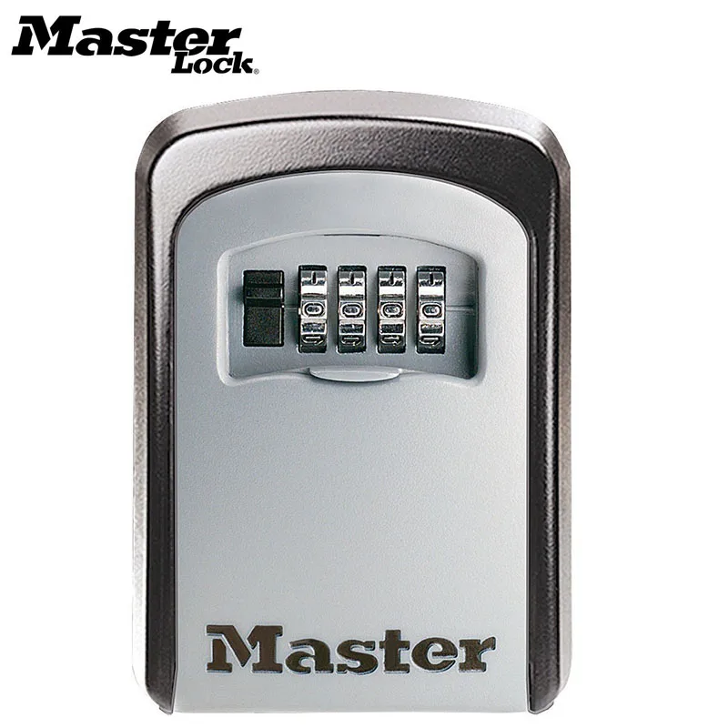 Master Lock Key Safe Box Outdoor Wall Mount Combination Password Lock Hidden Keys Storage Box Security Safes For Home Office