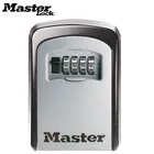 Ящик для хранения ключей Master Lock, Уличный настенный Комбинированный Замок с паролем, скрытая коробка для хранения ключей, безопасность для дома и офиса
