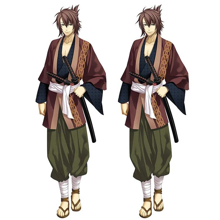 15 Hakuoki~ Синсэнгуми Китан наволочка с рисунком из аниме косплея Hakuouki человек hakuoki Прохладный Chizuru Yukimura& Тошизо Хиджиката тела наволочка - Цвет: 15