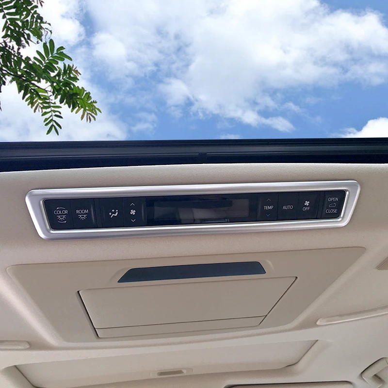 Для 2016-2019 Toyota Alphard Vellfire AH30 автомобильный хромированный ABS Стайлинг интерьер