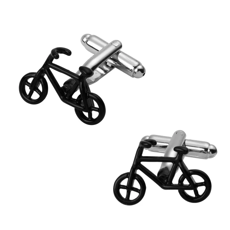 Мужские запонки для рубашки в виде якоря мотоцикла или велосипеда|mens shirt cufflinks|plane