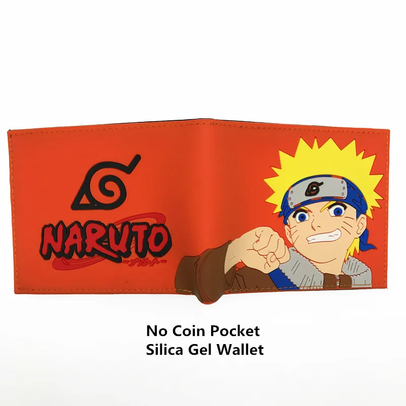 Аниме Кошелек Naruto портмоне для мужчин женские кошельки Carteira доллар цена - Цвет: BK1702