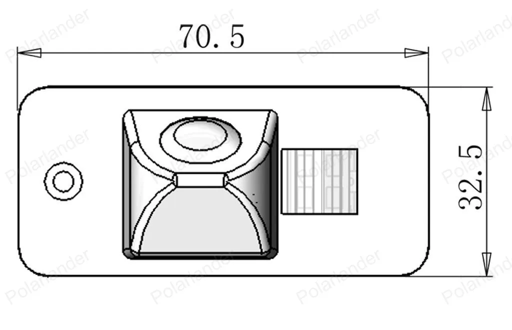 Камера заднего вида Polarlander для Au-di Q7/S8/S5/A3/A8L/A6 | Автомобили и мотоциклы