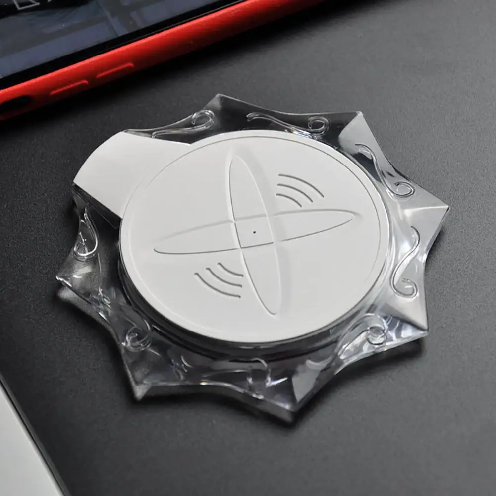 Новинка 2019 K10 Кристальное беспроводное быстрое зарядное устройство обновление