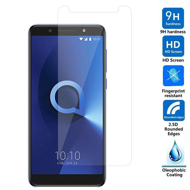 2.5D Закаленное стекло для Alcatel 7 защитная пленка 9H Взрывозащищенная ЖК экрана