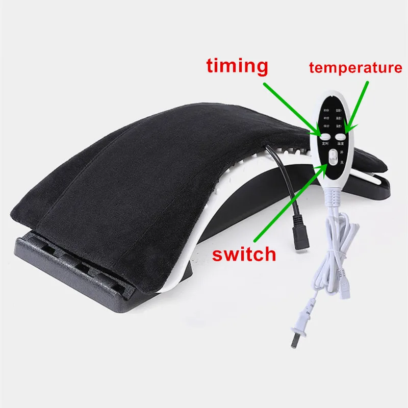 Отопление прижигание спины носилки массажер оборудование для ухода за шеей поясничного отдела позвоночника боли иглоукалывание хиропрактики релаксации