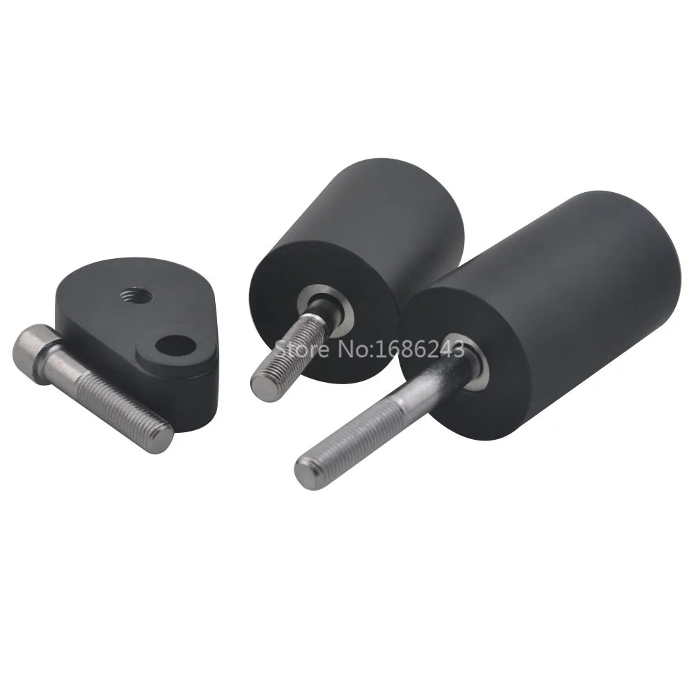 Слайдеры рамы мотоцикла Противоударная защитная накладка черная защита