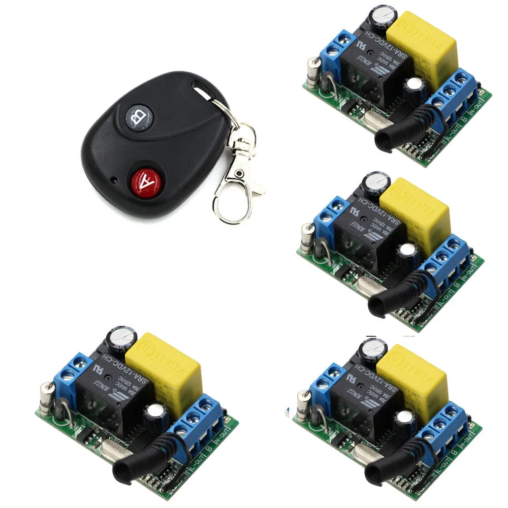 Радиочастотная Беспроводная система дистанционного управления переменный ток