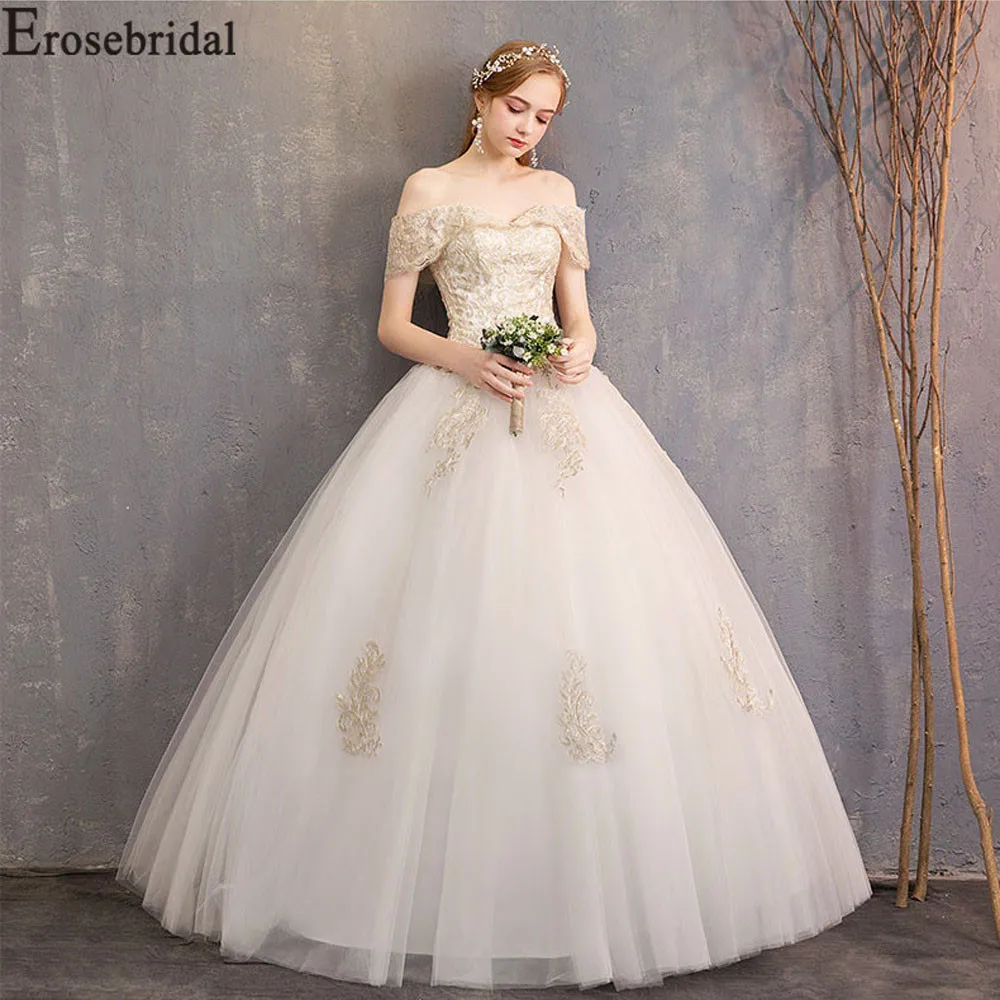 Женские винтажные Свадебные платья Erosebridal кружевные свадебные с открытыми
