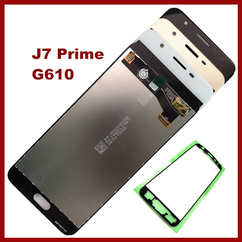 5 ''ЖК дисплей для SAMSUNG Galaxy J7 Prime G610 G610F G610K кодирующий преобразователь
