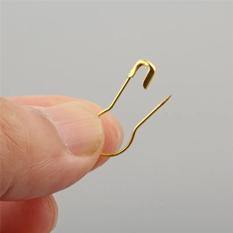 100 шт./кор. стальные грушевидные образные штифты для одежды безопасные