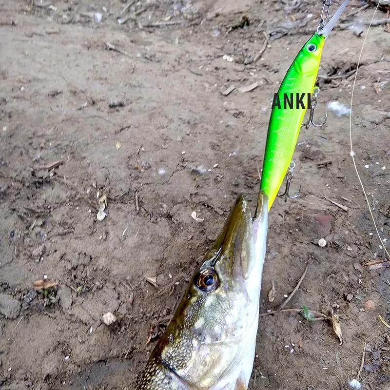 ANKI Япония 16 г 110 мм FAITH CUSTOM JERKBAIT плавающий воблер приманка гольян длинные литые