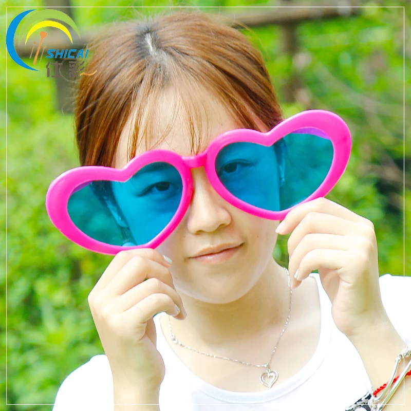 Большие солнцезащитные очки забавные пластиковые для рождественской вечеринки