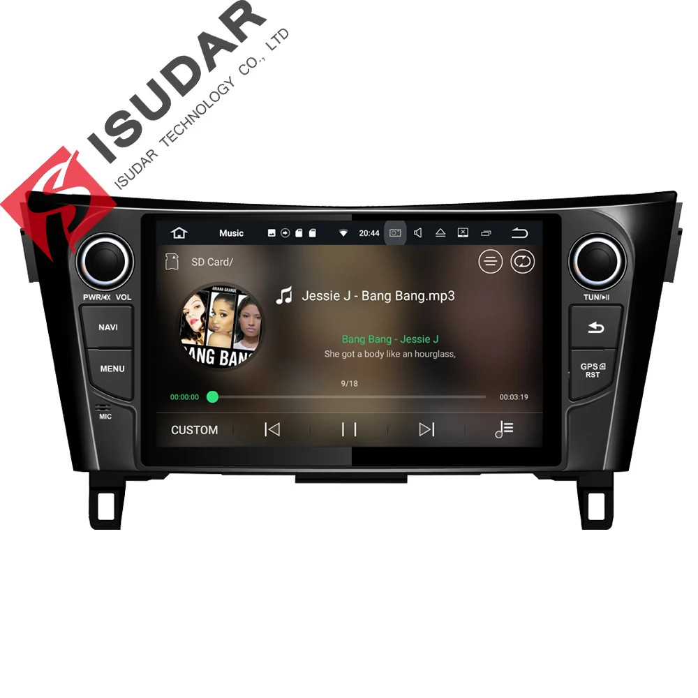 Android 7.1.1 автомаогнитола 2 Дин 9 дюймов для Nissan/Qashqai/X Trail 2014 2015 2016 2017 ГБ оперативной