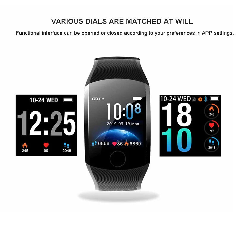 Наручные Часы Приборы для измерения артериального давления smartbracelet smartband gps