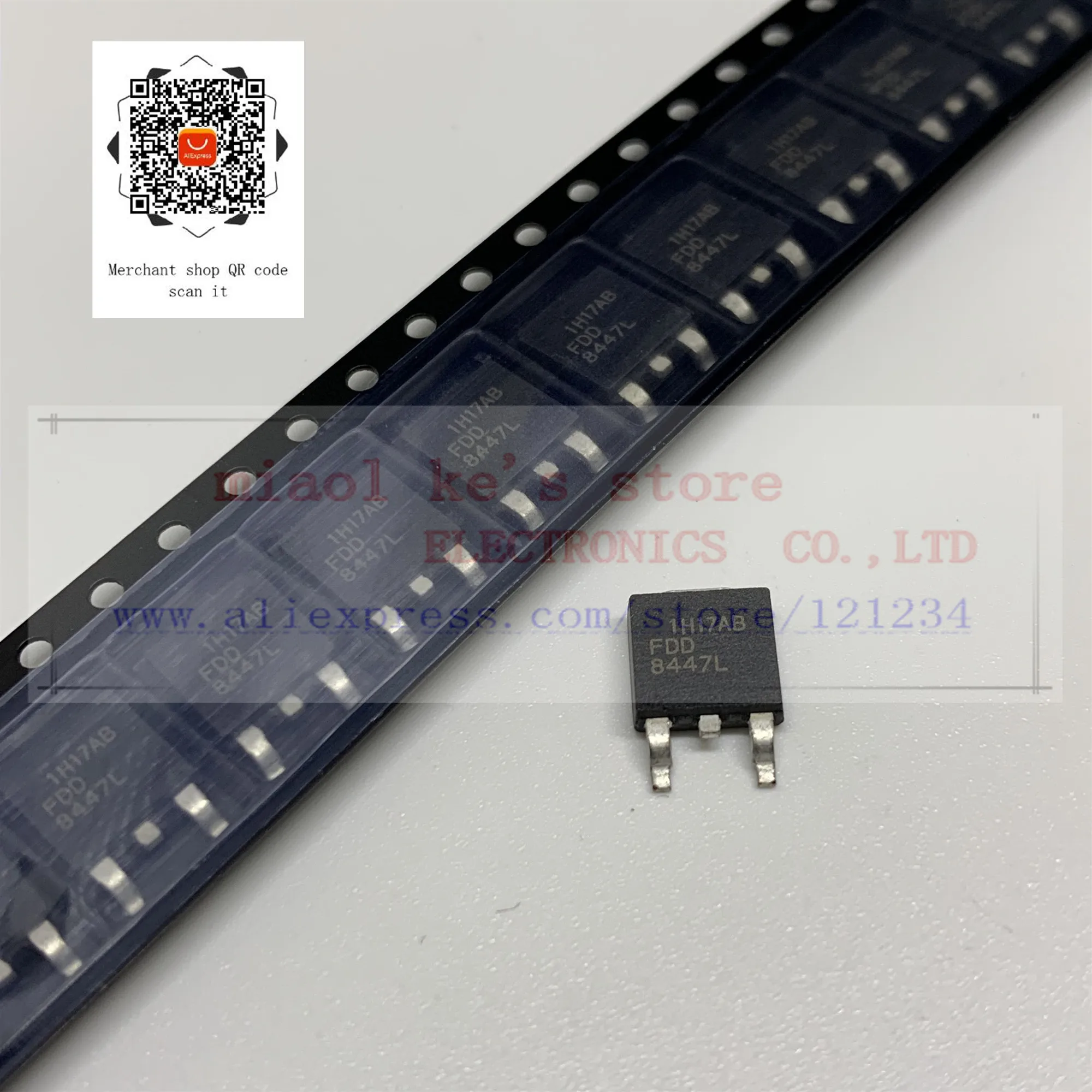 (10 шт./1 лот) 100% Новый оригинальный FDD8447L FDD 8447L MOSFET N channel 40V 15.2A(Ta) 50A(Tc) DPAK(TO 252)|mosfet 40v|mosfet