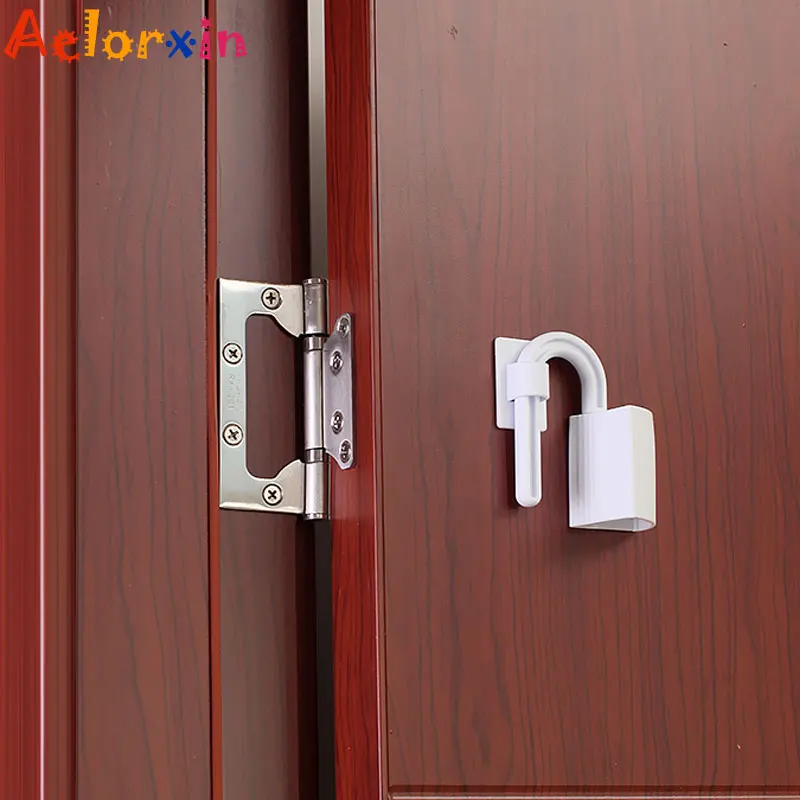 Tope de puerta de protecci&oacute;n para ni&ntilde;os, seguridad para beb&eacute;s, a prueba de viento, Protector de esquina para ni&ntilde;os, 2 unids/lote-3