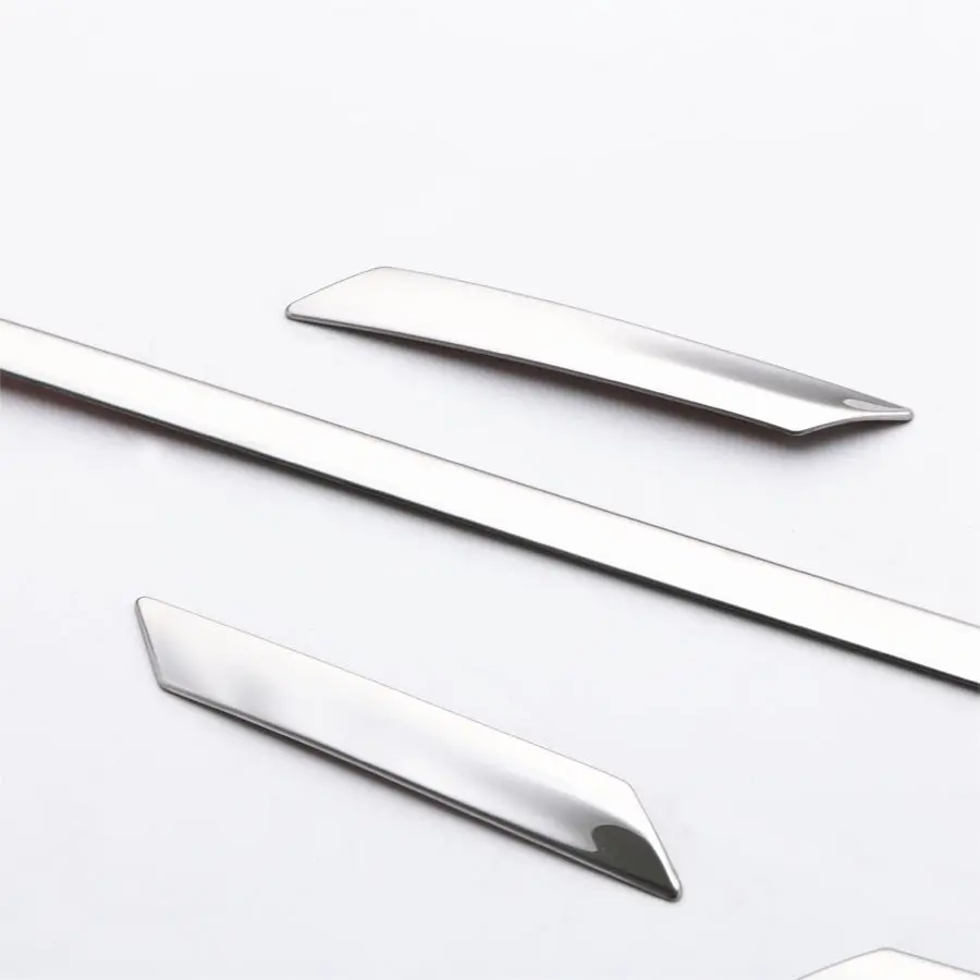 Передняя панель из нержавеющей стали SUS304 5 шт. отделка с гарниром верх для Toyota CHR C