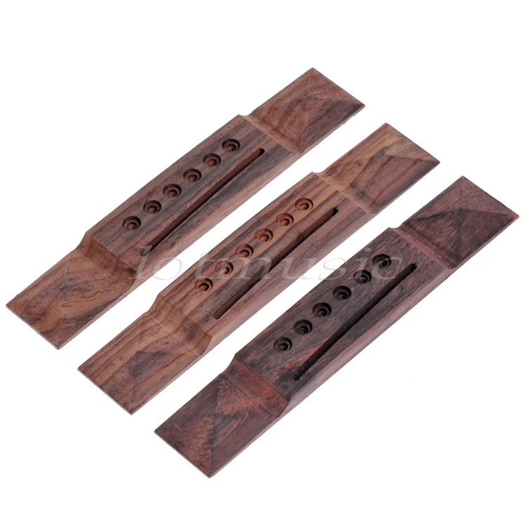 3 шт. Пирамида Акустическая гитара мост высокое качество 6 струн палисандр Brige без