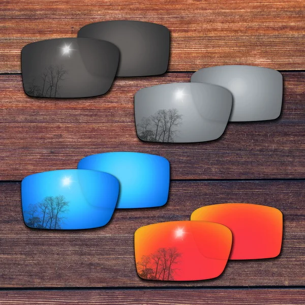 4 Pairs OOWLIT поляризованные Сменные линзы для-солнцезащитные очки Oakley Gascan солнцезащитные очки с оправой-сорта - Цвет линз: 4 Pairs