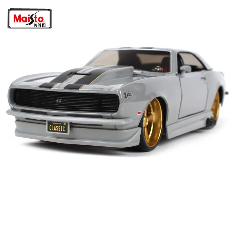 Maisto 1:24 1968 Chvrolet CAMARO Z/28 Z28 автомобили литые модели автомобиля игрушечные новые в