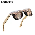 Ralferty квадратные бамбуковые солнцезащитные очки для мужчин и женщин 2018 деревянные солнцезащитные очки UV400 Мужские Женские очки аксессуары oculos feminino 1581
