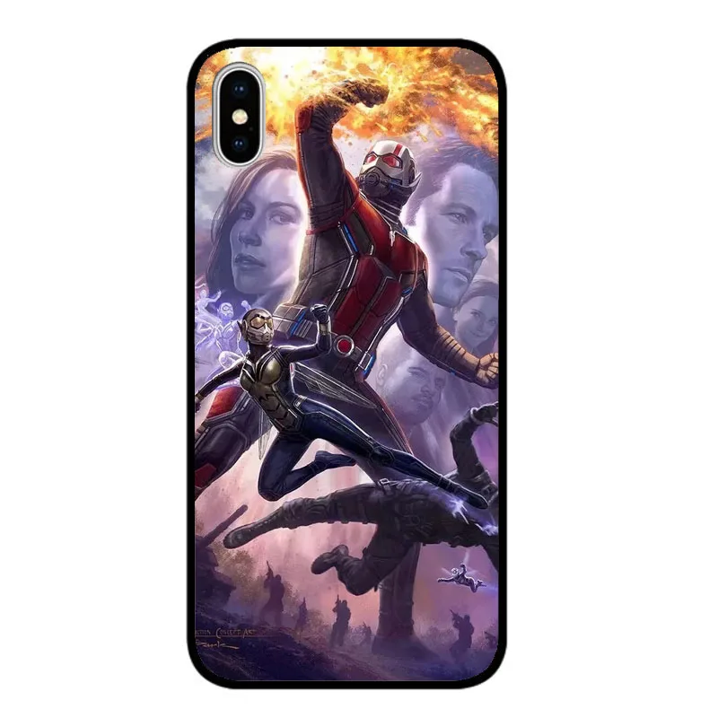 TPU Модный чехол для телефона «Железный человек», чехол для iPhone 11 XS Max XR X 7 6s 8 Plus, 5S чехол etui - Цвет: TPU