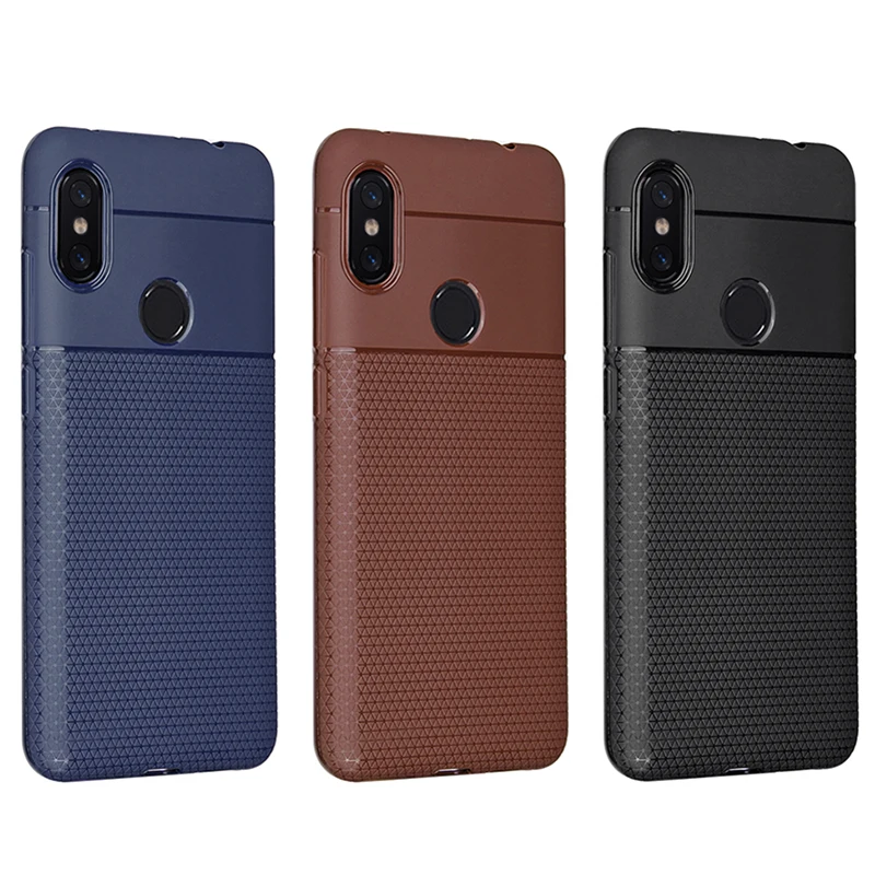 Чехол для Redmi note 6 pro Модный мягкий силиконовый чехол из искусственной кожи