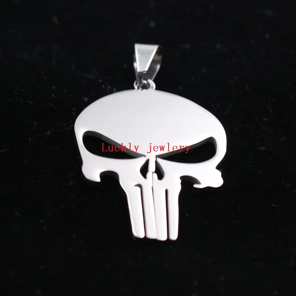 Мужская подвеска в форме черепа из нержавеющей стали|f pendant|pendant dogstainless steel skull pendant