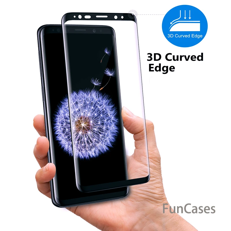 3D изогнутый чехол для samsung Galaxy Note 9 Защитное стекло S9 S8 Plus Note9 защита из закаленного