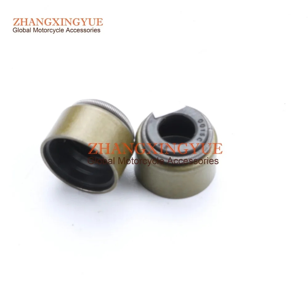 Сальник клапана для Yamaha Sr 125 Tw 200 Vp X City 250 Xg Tricker Ybr Mt 03 Szr Xt R 660 5H0121190000 2 шт.|valve oil seal|oil