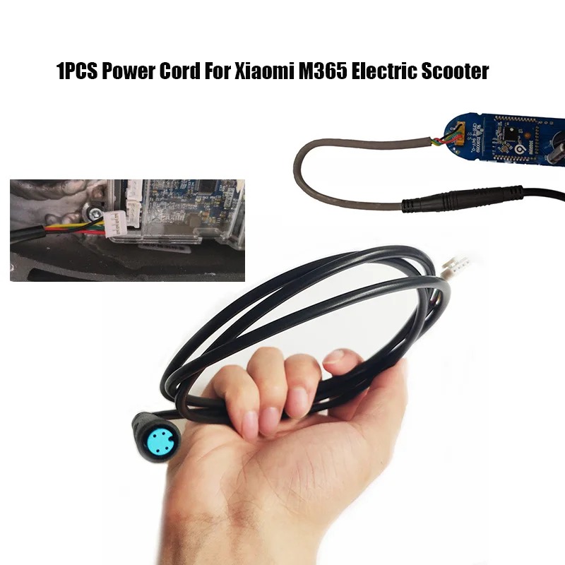 Durable Power Cord Wear-resistant Power Adapter Charge Data Cable Controller Wire for Xiaomi M365 Electric Scooter