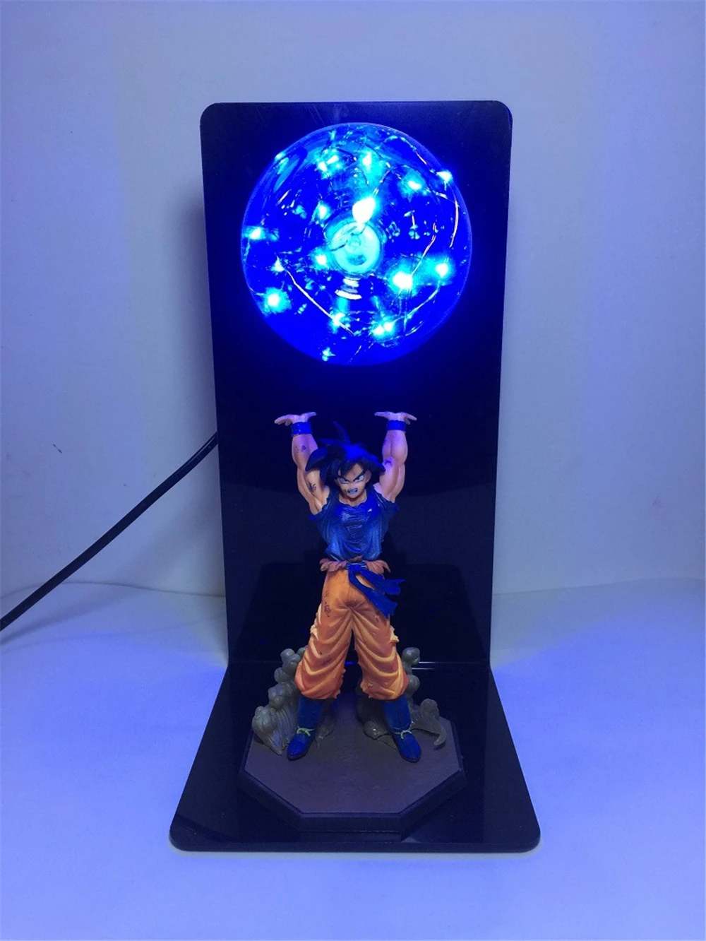 Новые Dragon Ball Гоку прочность бомбы Творческий Настольная светодиодный LED спальня Туалет декоративные освещение малыш праздничные подарки ночник
