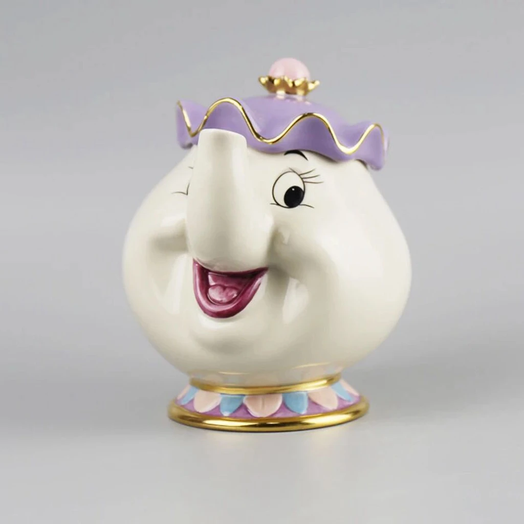 Мультяшный чайник Красавица и чудовище кружка горшок чашка с чипом 2 шт. один