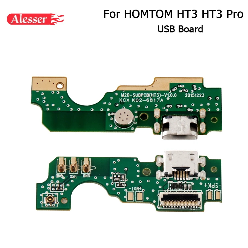 Alesser для HOMTOM HT3 HT6 HT7 Pro Плата USB Аксессуары мобильных телефонов Зарядное устройство