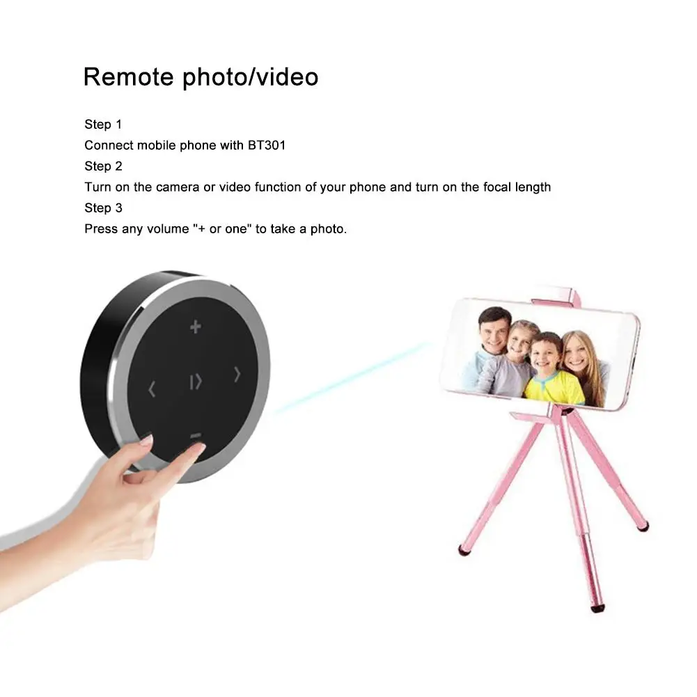 Новый Автомобильный Bluetooth пульт дистанционного управления мобильный телефон