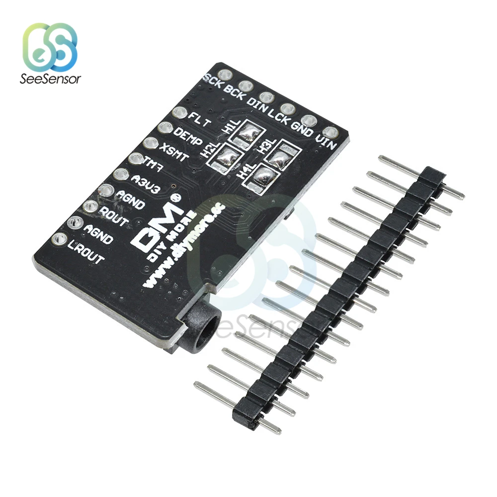 Для Raspberry Pi pHAT звуковая карта I2S IIC интерфейс PCM5102 DAC декодер модуль аудио плата с