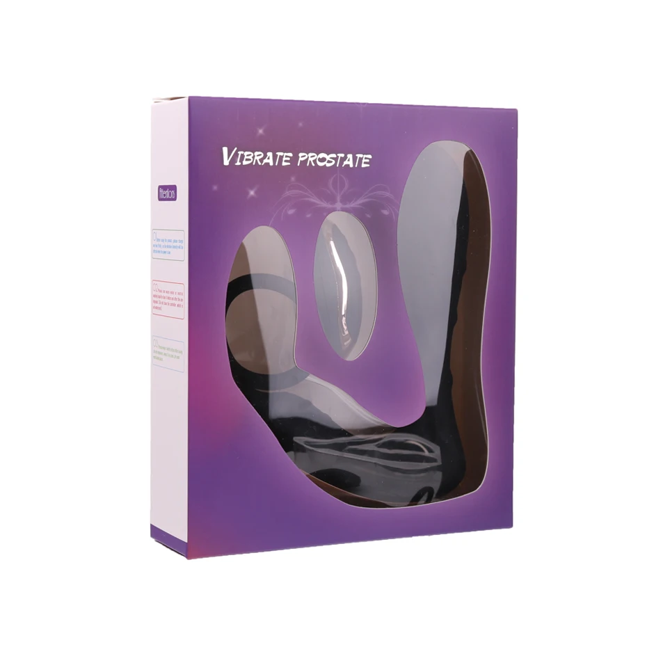 Беспроводной Анальная пробка HIMALL с кольцом и дистанционным управлением