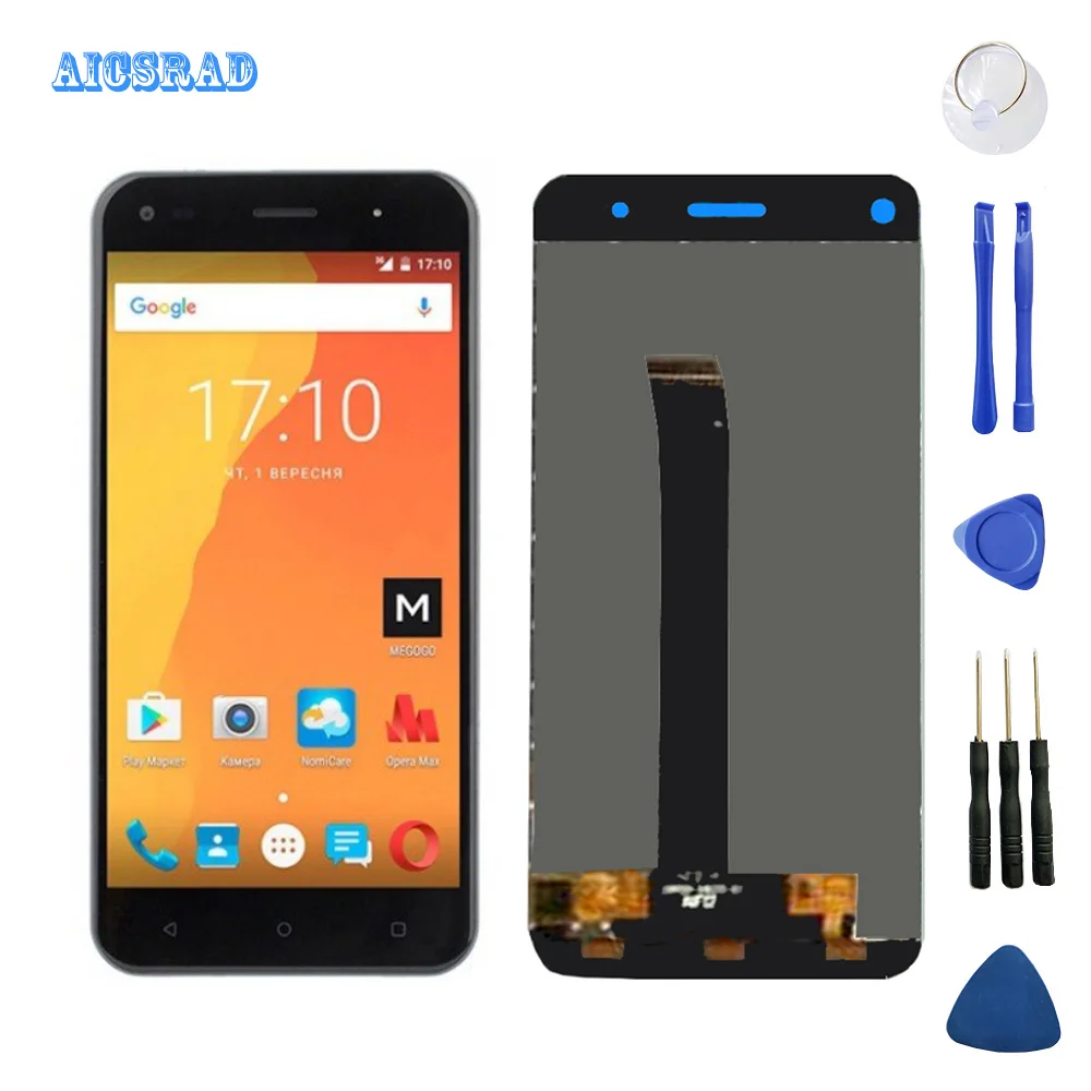 AICSRAD 100% протестированный ЖК дисплей для nomi i5530 space X + сенсорная панель дигитайзер